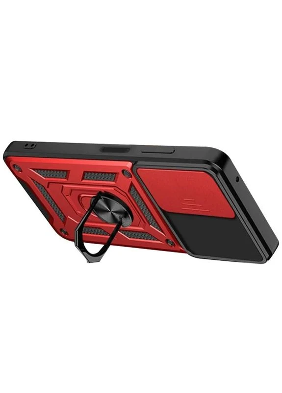 Чехол накладка Ummi Camshield Serge Ring для Xiaomi Redmi 12 / Poco M6 Pro 5G силікон No Brand (402179015)