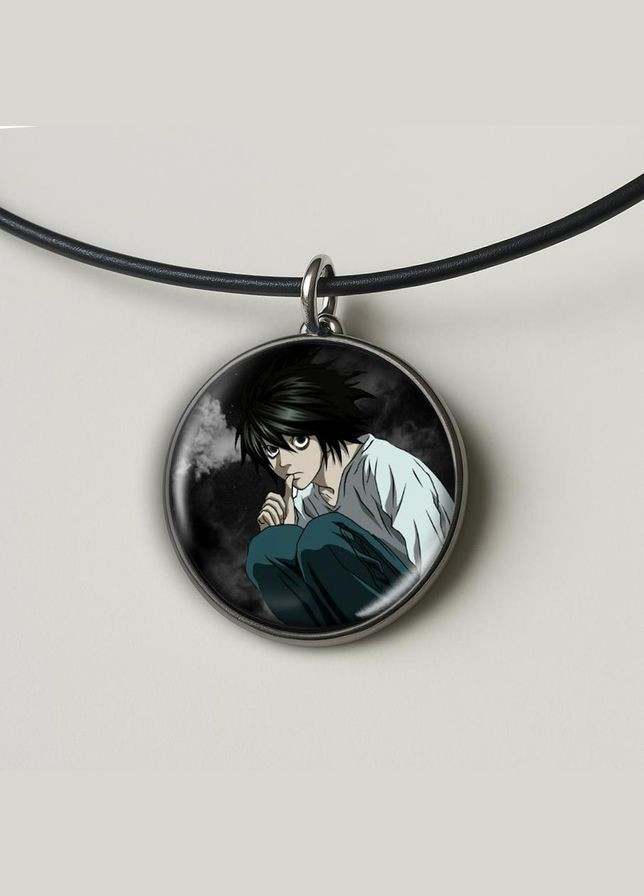 Підвіска (кулон) Аніме Зошит смерті #16 (круглий) No Brand (328050904)