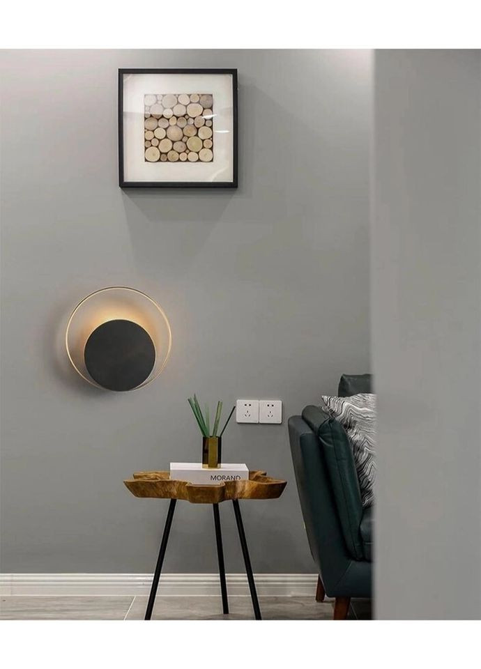 Бра настенное 27198 Черный 25х25х7 см. Sunnysky (324413516)