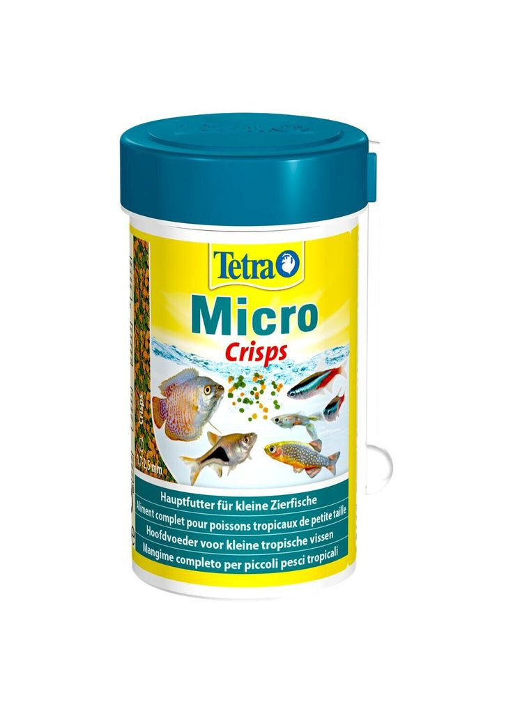 Корм Micro Crisps 100мл чипсы для мелких рыб Tetra (292258766)