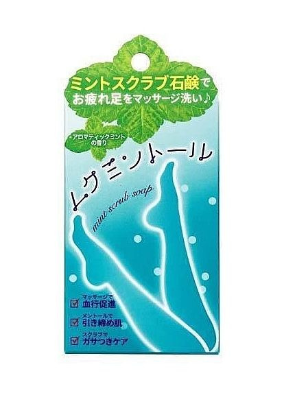 Мило-скраб для ніг з охолоджувальним ефектом Mint Scrub 75g (1512786-35939333) PELICAN (368646169)