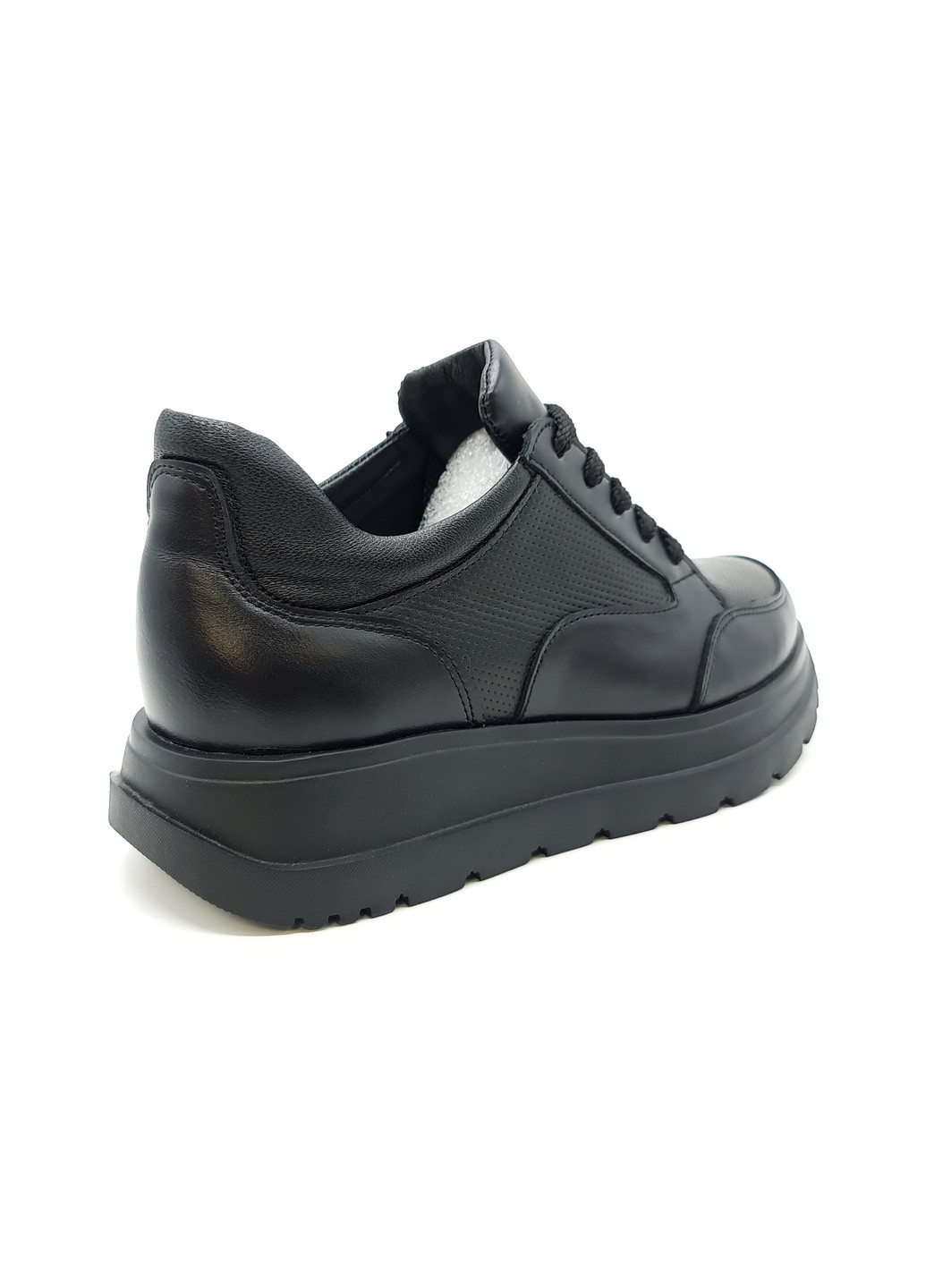 Чорні всесезонні жіночі кросівки чорні шкіряні mr-13-2 23 см (р) Morento