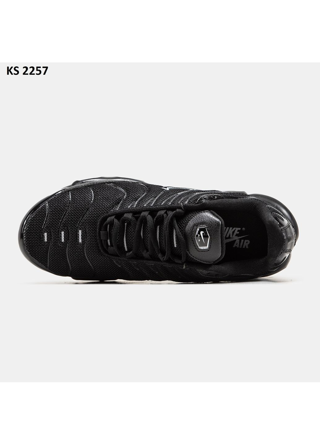 КРОССОВКИ ЖЕНСКИЕ NIKE AIR TN MAX PLUS BLACK НАЙК АИР МАКС ТН ПЛЮС No Brand чёрные демисезоны (367175417)