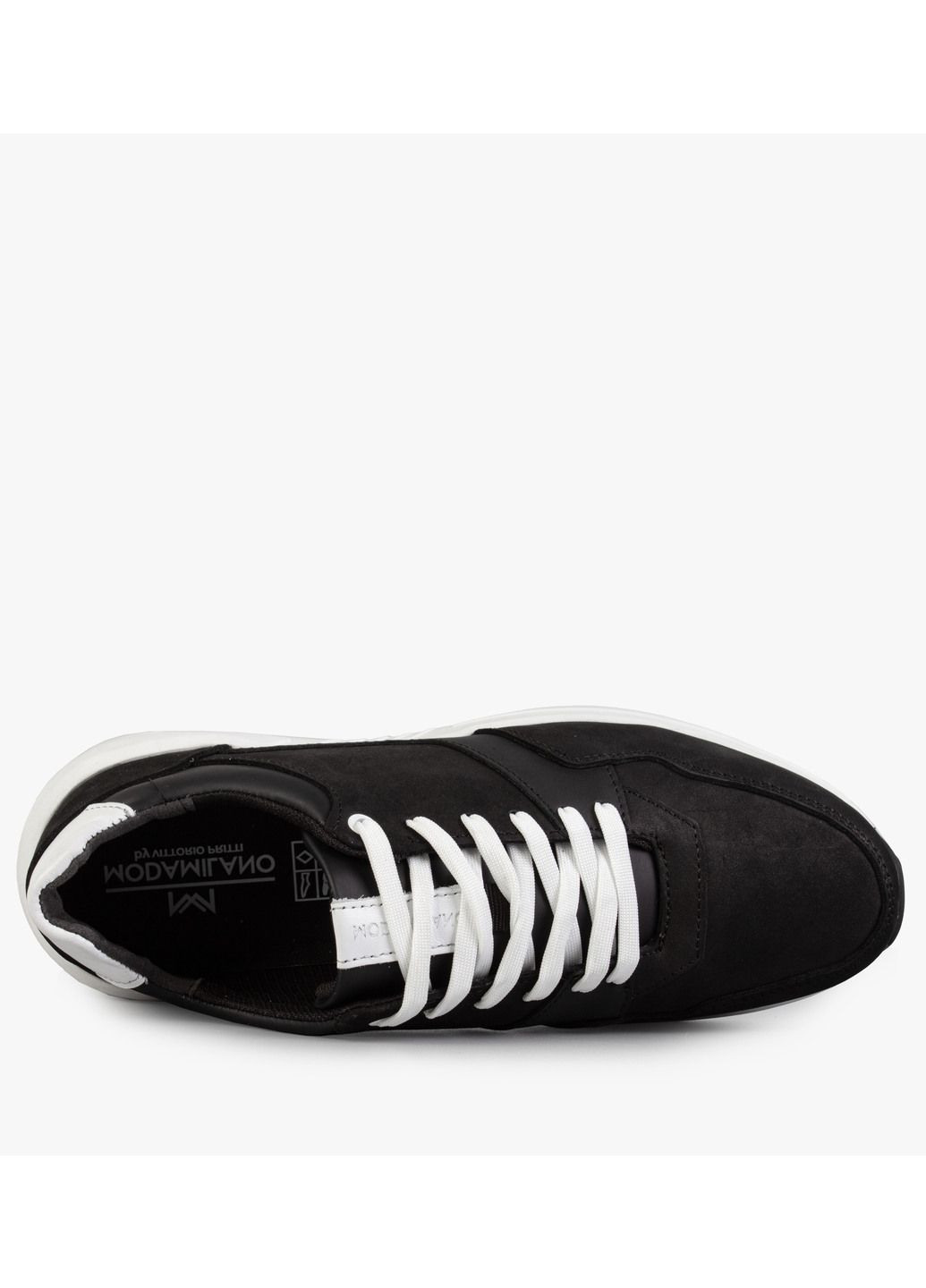 Чорні Осінні кросівки чоловічі бренду 9200598_(1) ModaMilano