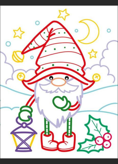 Цветные окраски. Санта и друзья ( ) РАНОК (338870986)