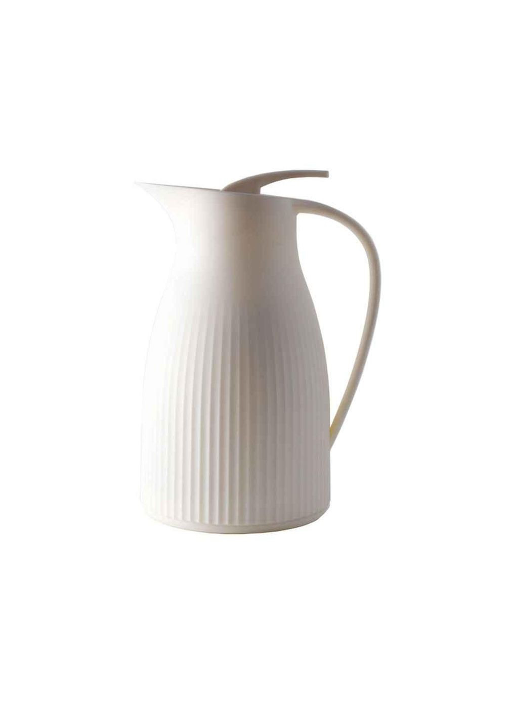 Термоглечик 1л MG-1080 вакуумні стінки, білий ТМ Magio (313104829)