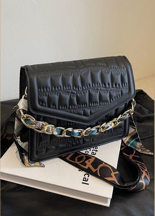 Женская сумка кросс-боди черная No Brand (290665287)