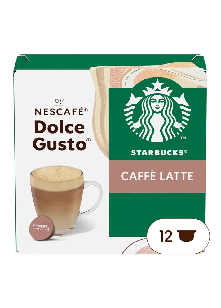 Кава в капсулах Nescafé Dolce Gusto Caffe Latte, 12 шт. Starbucks (331332857)