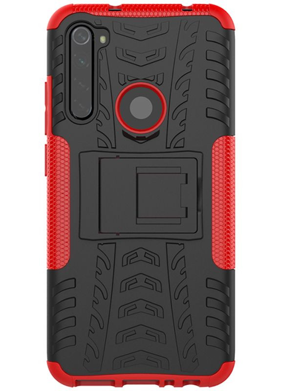 Чехол-накладка Dazzle Kickstand 2 in 1 Case Xiaomi Redmi Note 8 Red Toto (301783725)