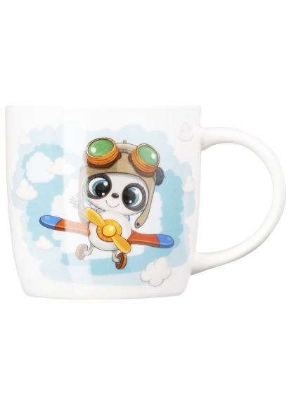 Комплект посуду (AR3451PS) Ardesto Panda Pilot порцеляна 3 предмети (366651872)