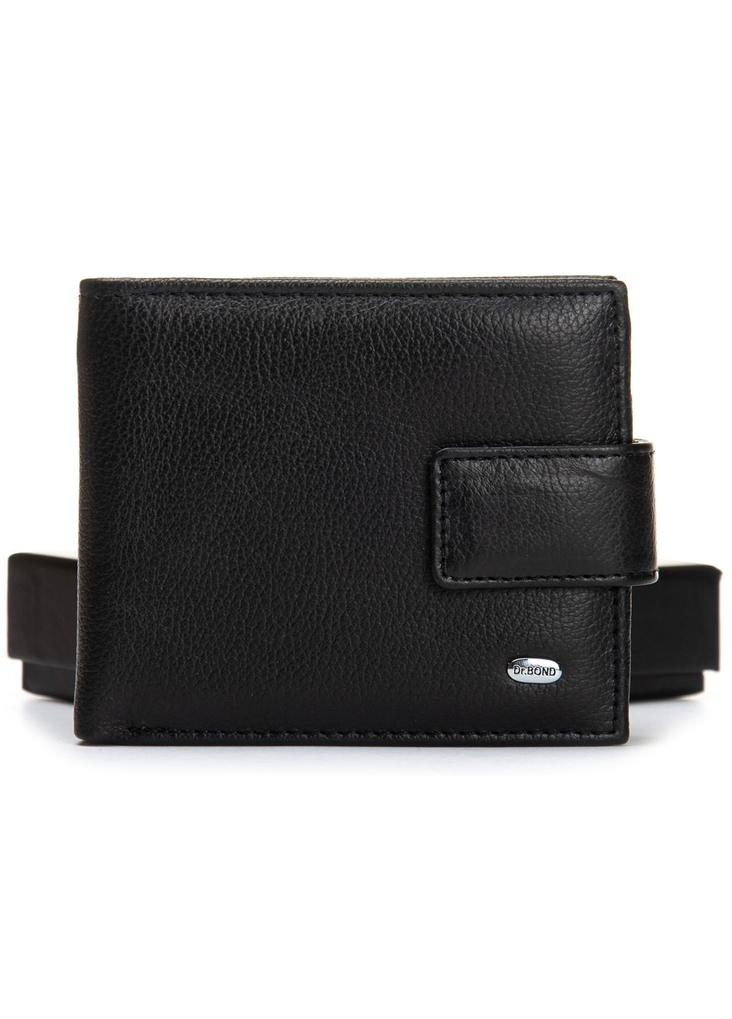 Мужской кожаный кошелек на магните Dr. Bond MS-27CK (317638787)