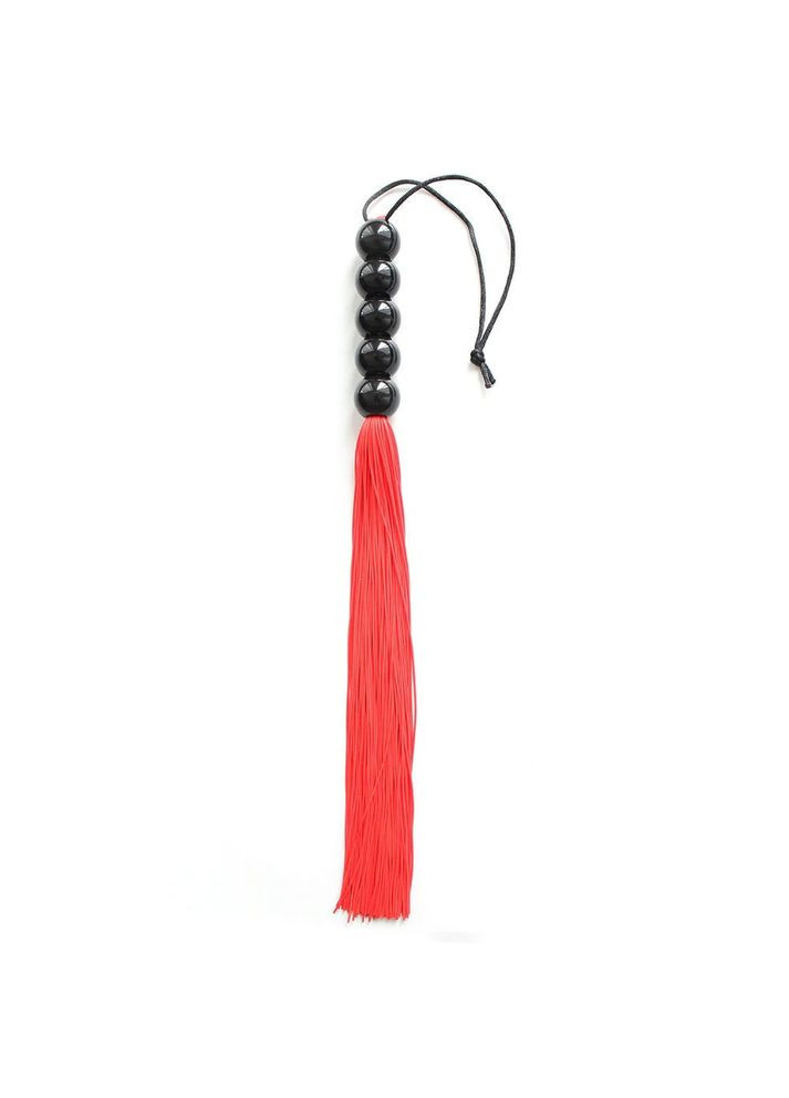Батіг червоний, ручка з кульок FLOGGER, 45 см DS Fetish (306440938)