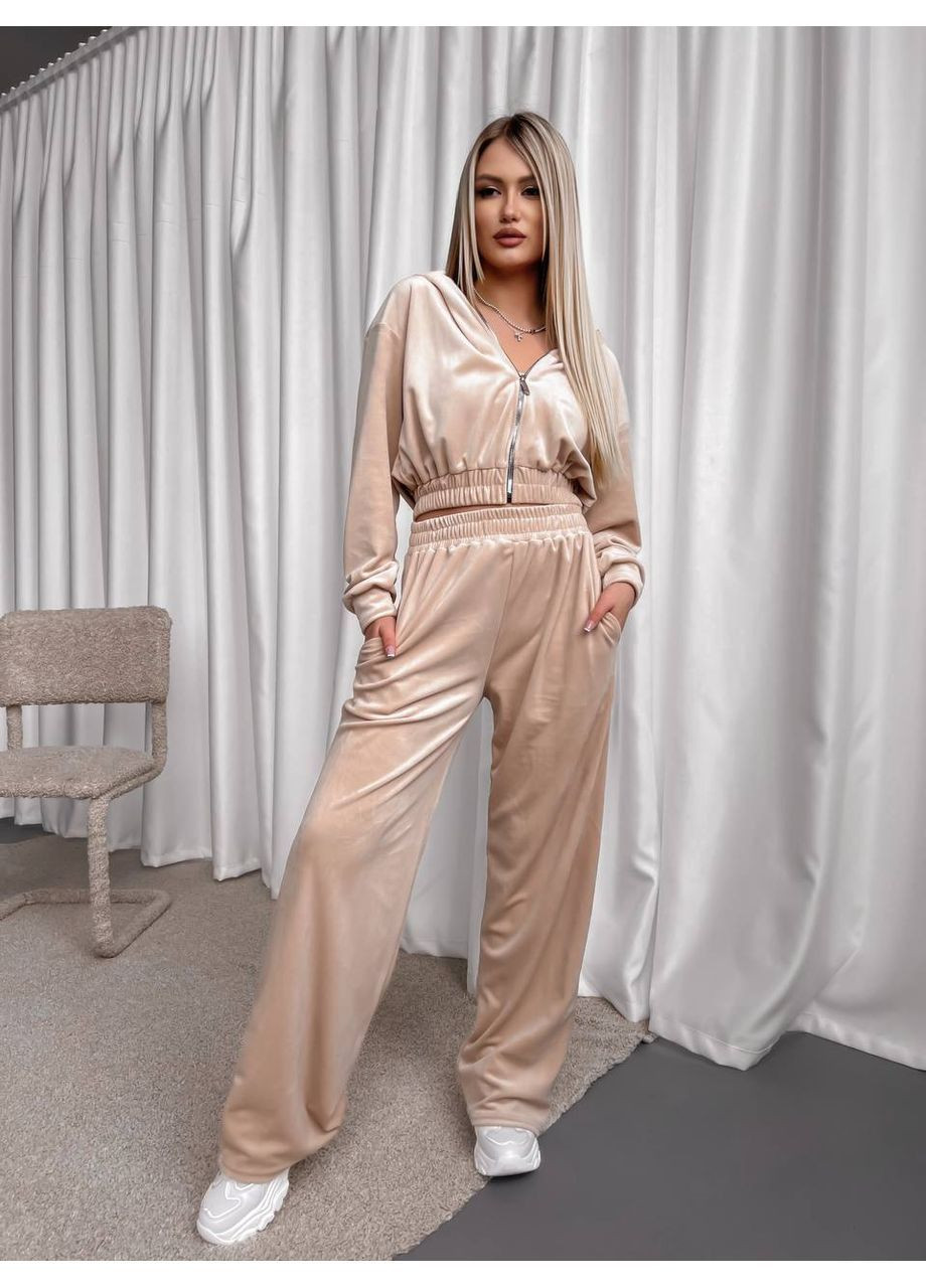 Стильний жіночий костюм-двійка No Brand (363969648)