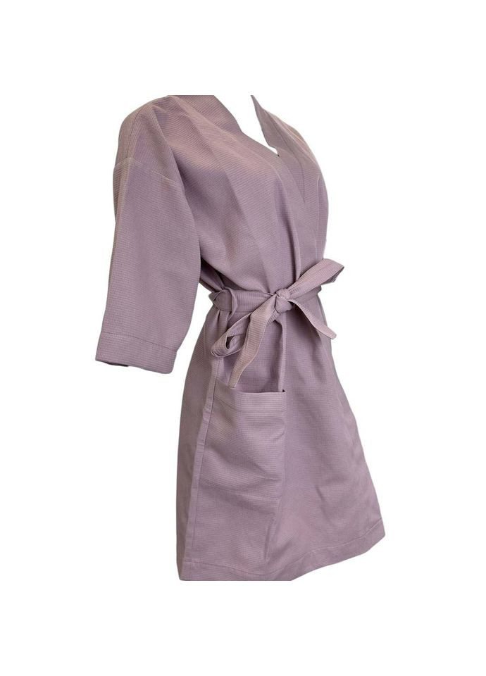 Халат жіночий вафельний рожевий (94388411) SoundSleep (317268292)