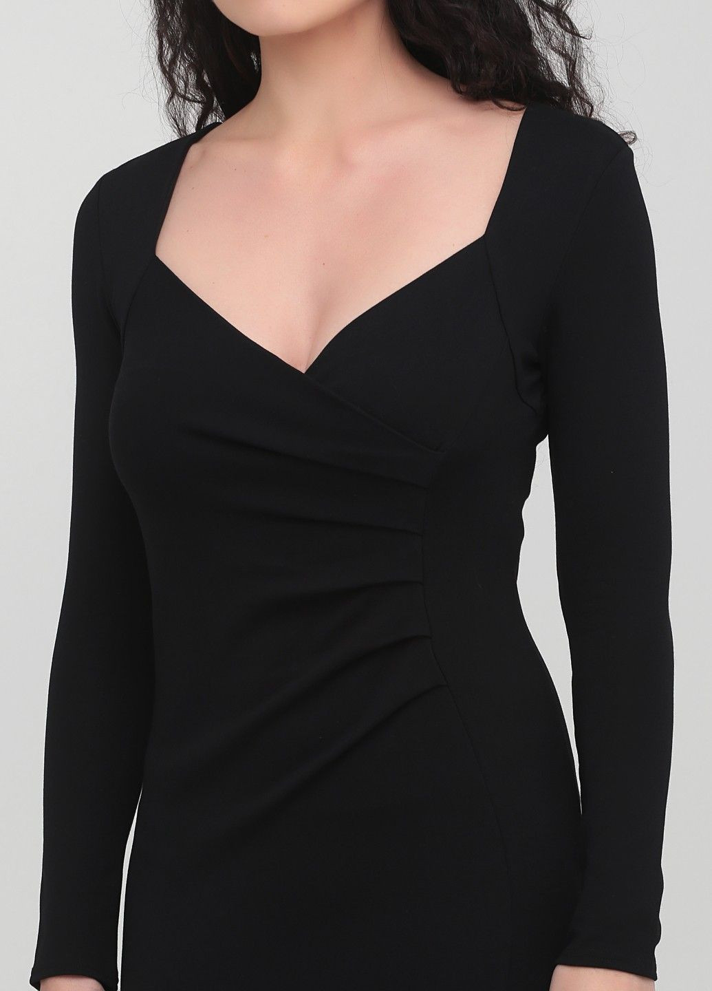 Чорна кежуал сукня Lipsy London однотонна