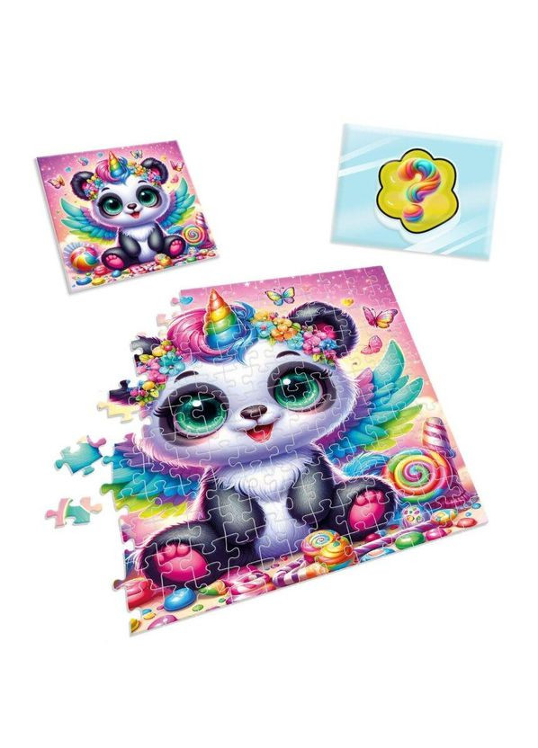 Дитячі пазли з сюрпризом "Панда-єдиноріжка" VT 8030-09, 180 деталей No Brand (362569687)