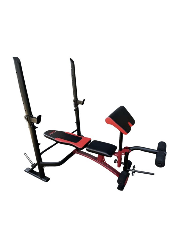 Лавка для жиму Delta Pro 2000 з стійкою для штанги та партою Скотта York Fitness (301865572)