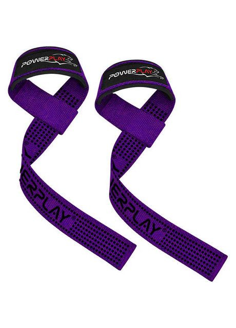 Лямки для тяги 7064 Lifting Gym Straps Фиолетовые (A-013265) PowerPlay (315765349)