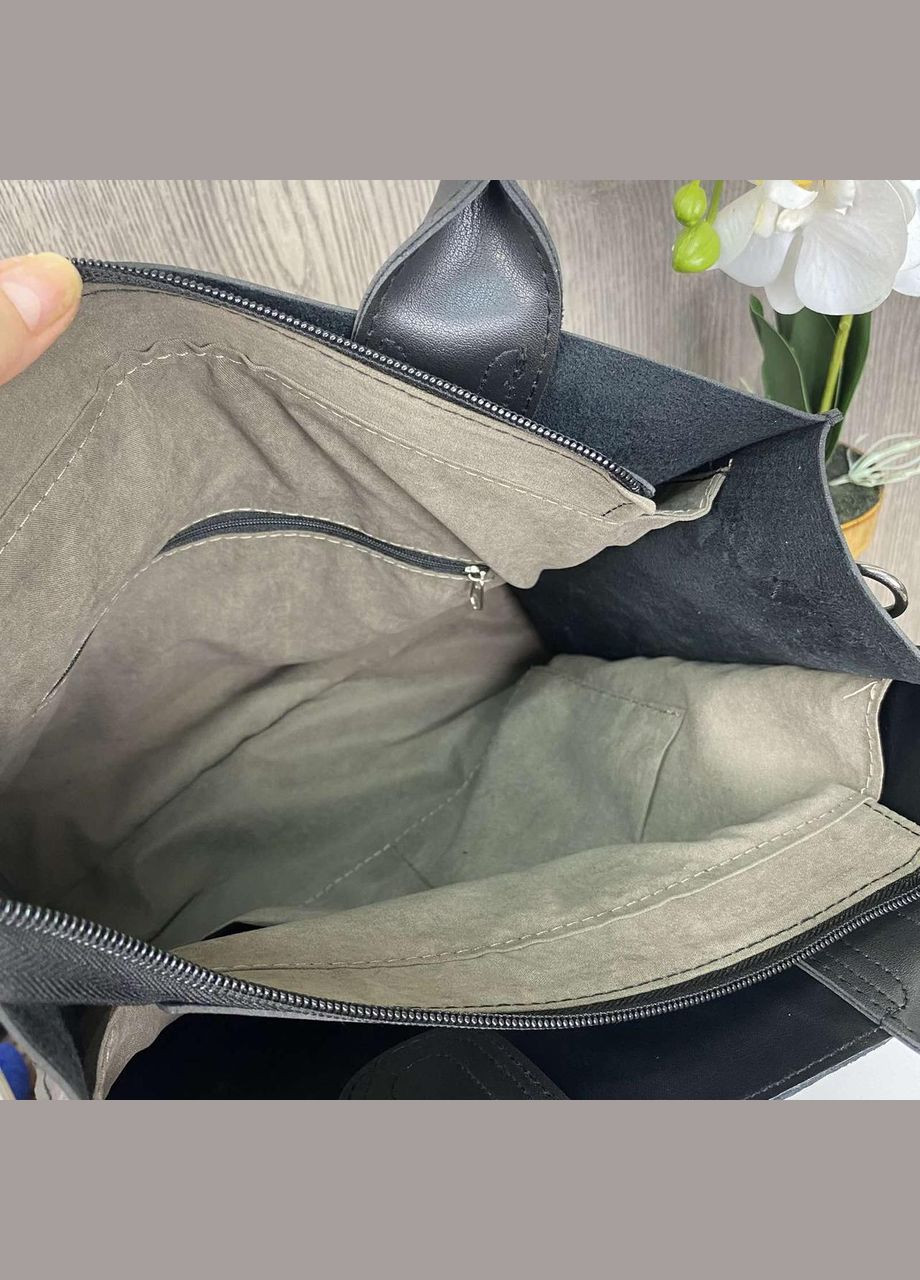 Жіноча сумка чорна через плече під рептилію, невелика жіноча сумка зміїна(BRT) Brettani (336552052)