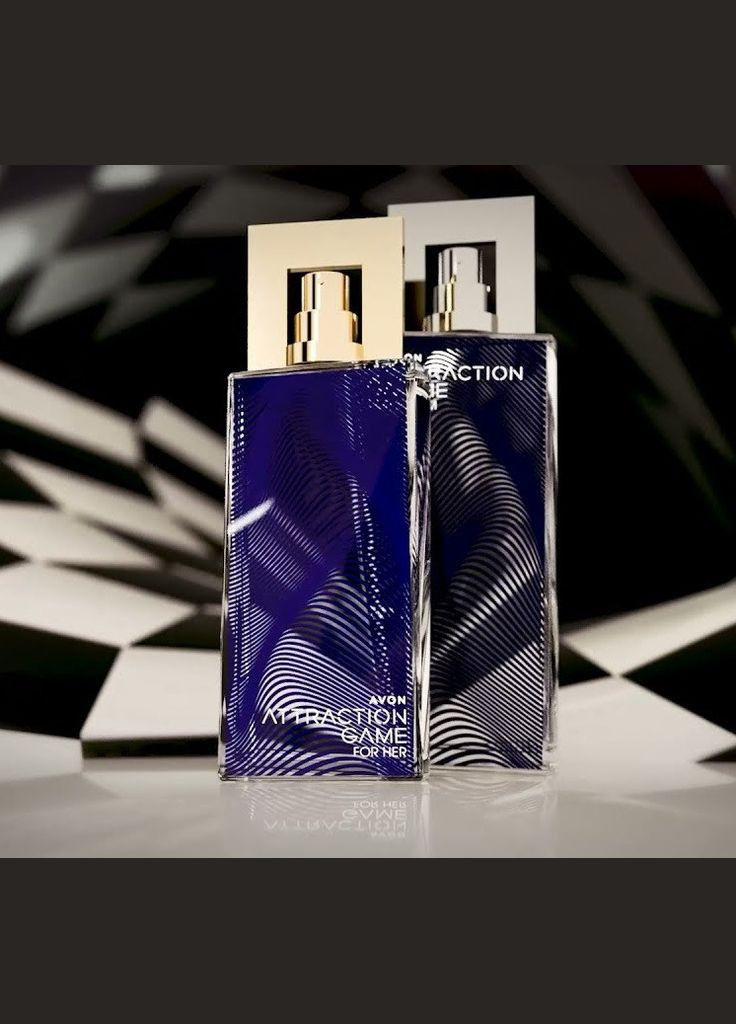 Парфюмерный набор для женщин и мужчин, Парные ароматы Attraction Game Avon (316450436)
