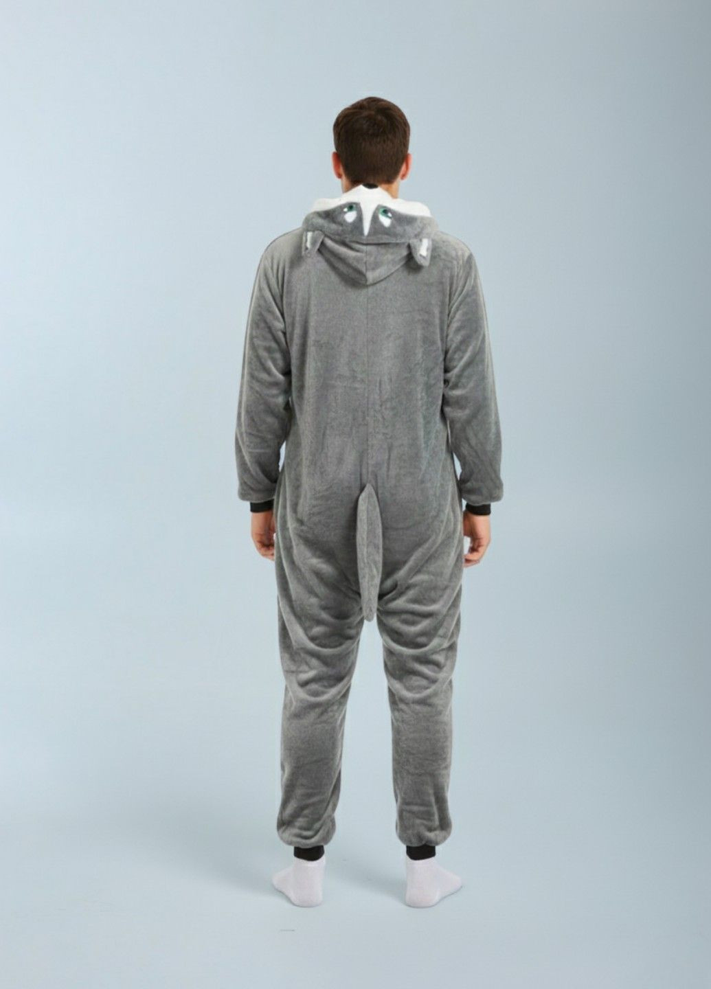 Кігурумі піжама Хаскі чоловіча сірий плюшева Lalapka (369137968)