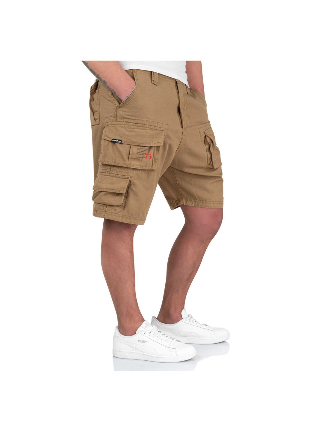 Шорти SURPLUS TROOPER SHORTS Beige No Brand (315823423)