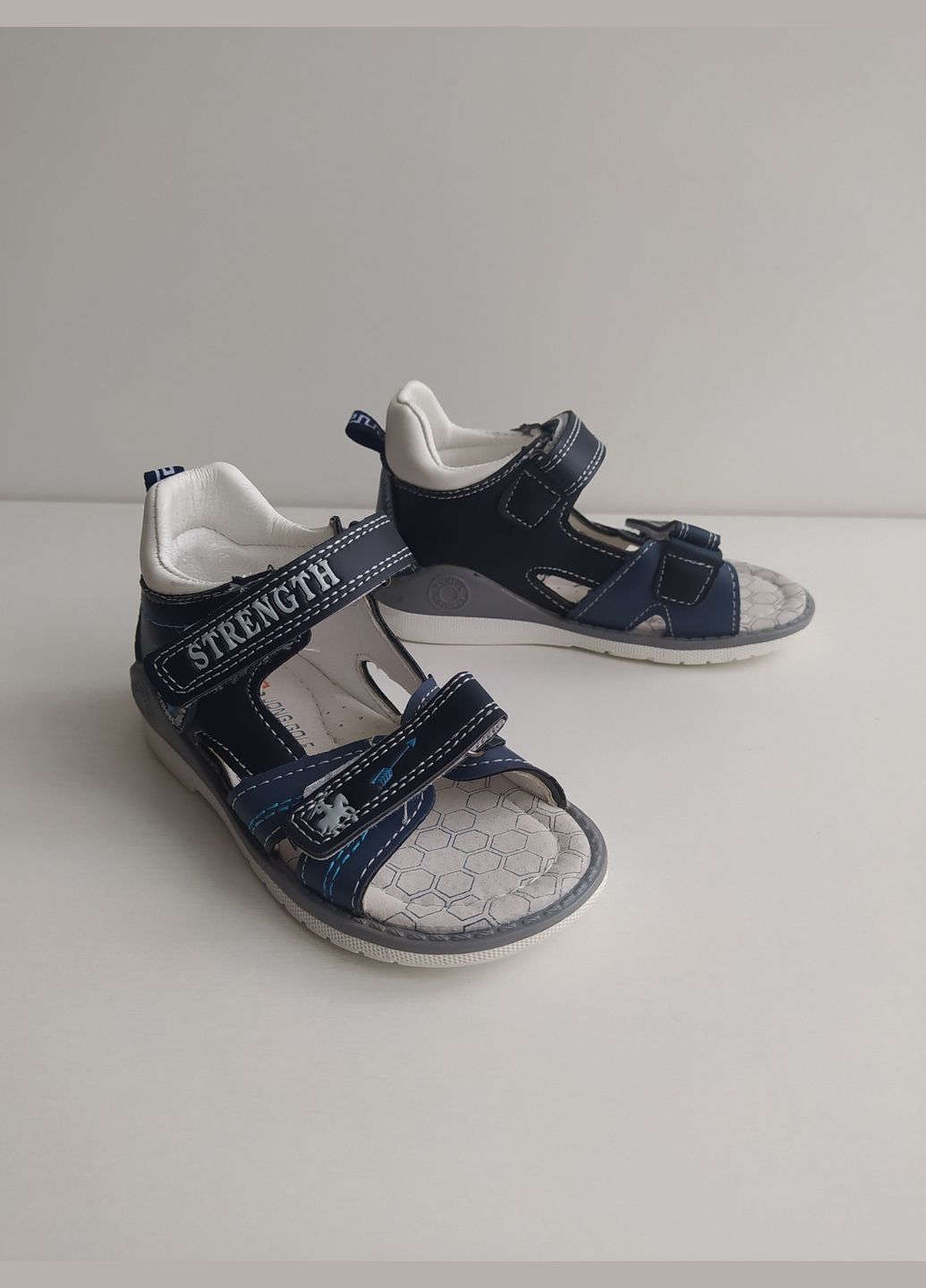 Синие детские сандалии 26 г 16,2 см синий артикул б165 Jong Golf