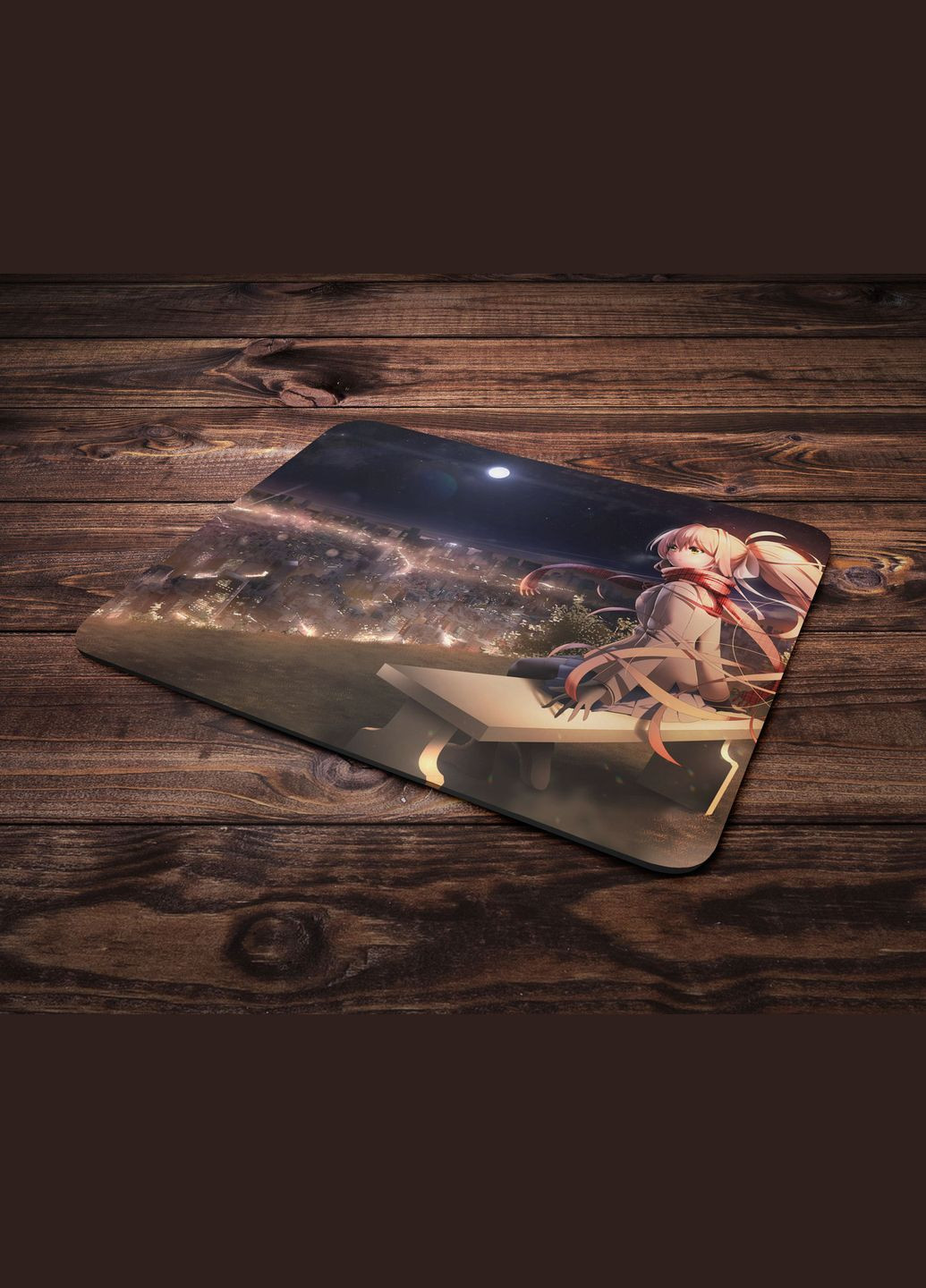 Коврик під мишку з принтом Доки Доки Doki Doki-, 24х20 см No Brand 1 (324077935)