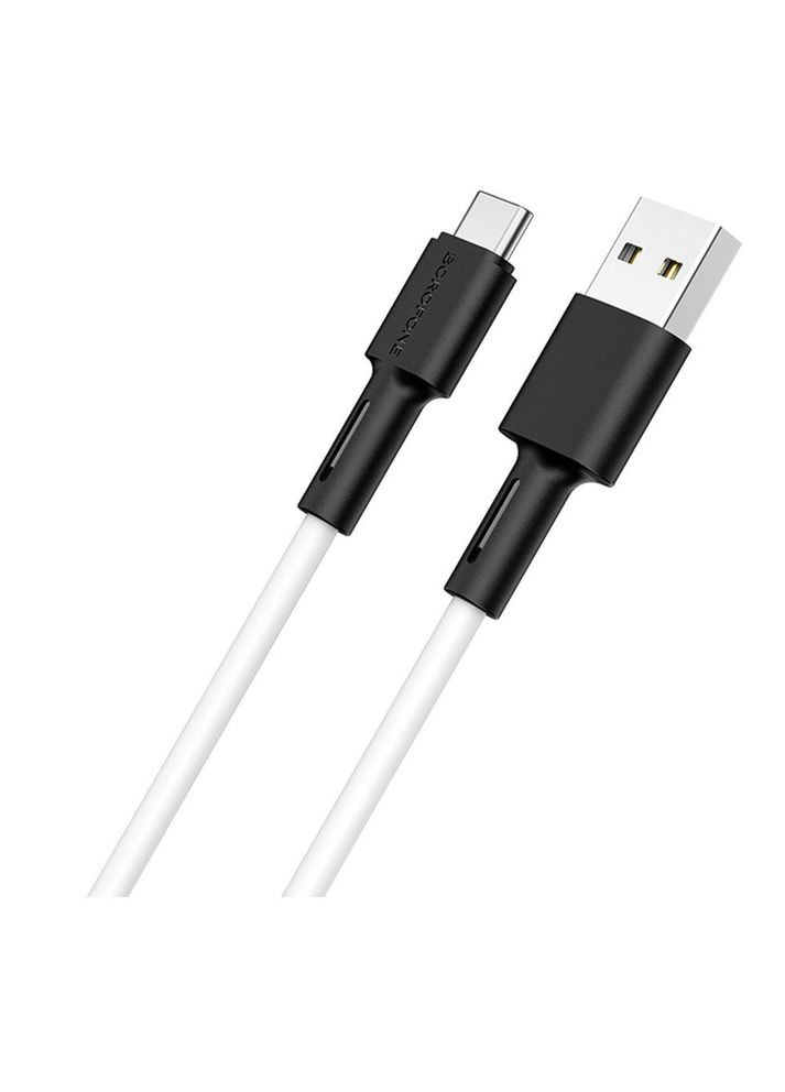 USB кабель Type-C для зарядки телефону / Провід шнур юсб тайп сі для швидкої зарядки та передачі даних Borofone (338601197)