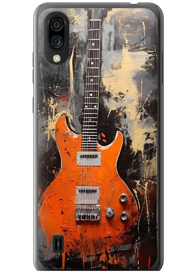 Силиконовый чехол 'Чехол Оранжевая Гитара' для Endorphone zte blade a5 2020 (278771850)