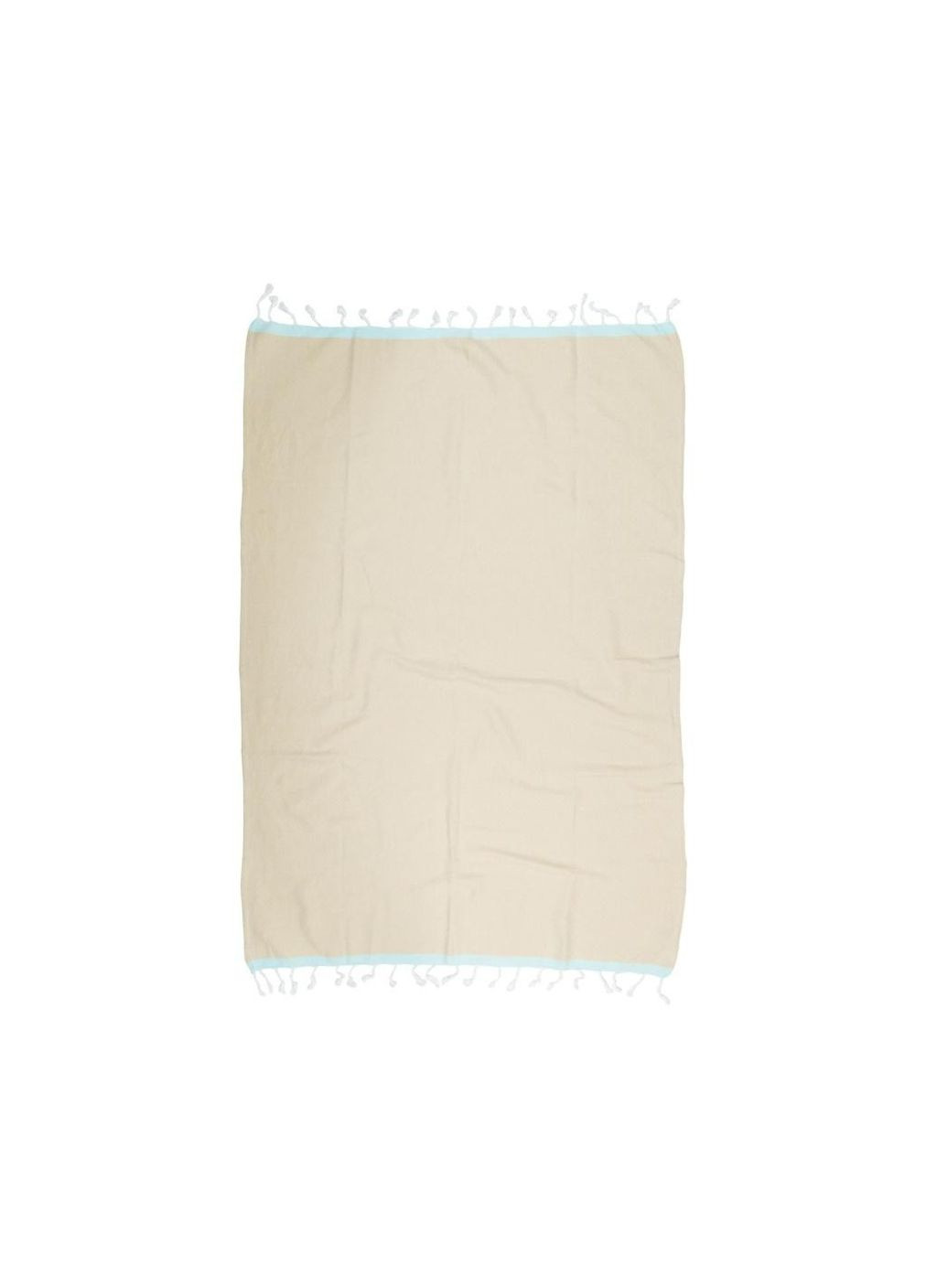 Barine полотенце pestemal - basak 95*165 beige-mint бежевый-ментоловый бежевый производство -