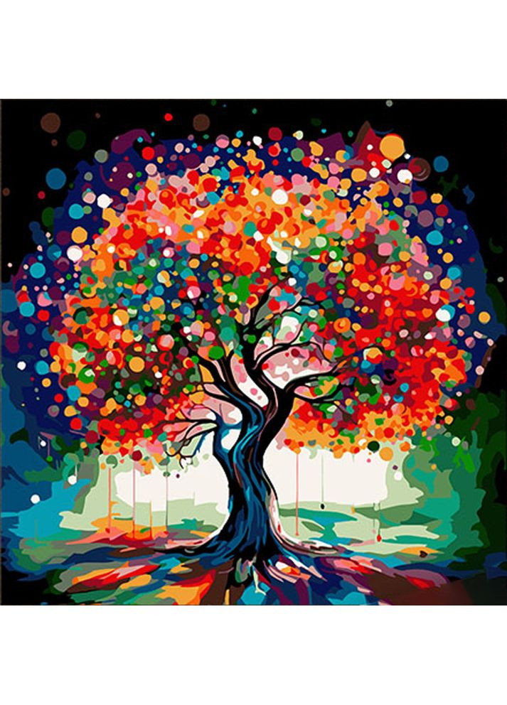Картина по номерам "Дерево перемен" - проективная картина. Сюжет №4 размером 40х40 см (AV4040-24) Strateg (362487352)