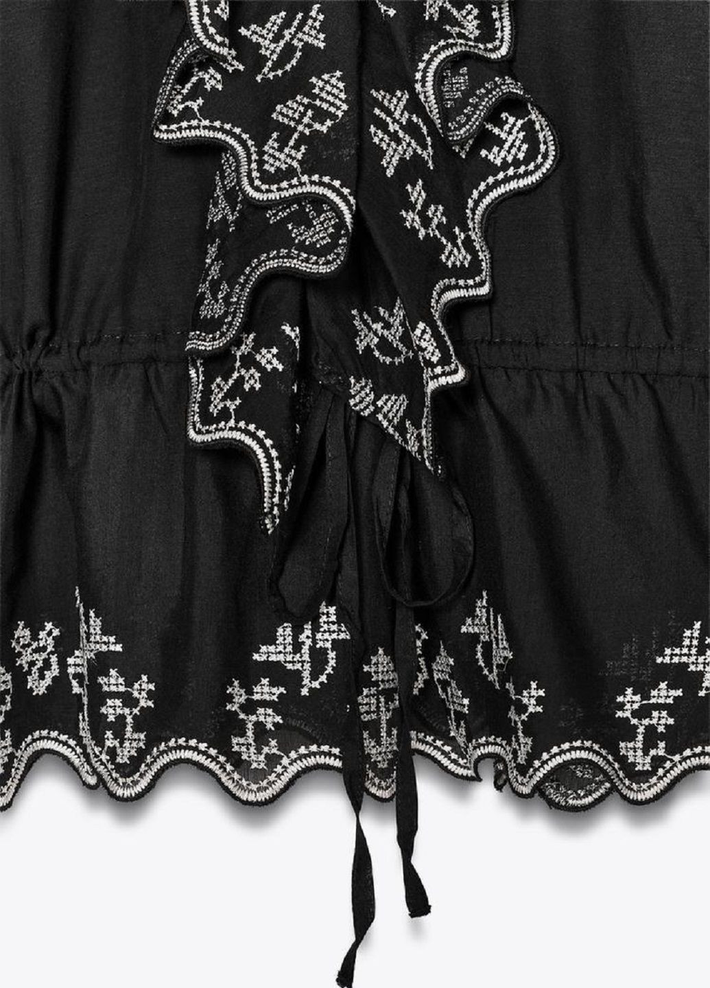 Чорна блузка Zara