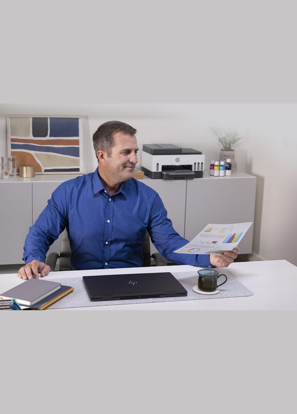 Многофункциональное устройство A4 Smart Tank 750 с WiFi HP (315601250)