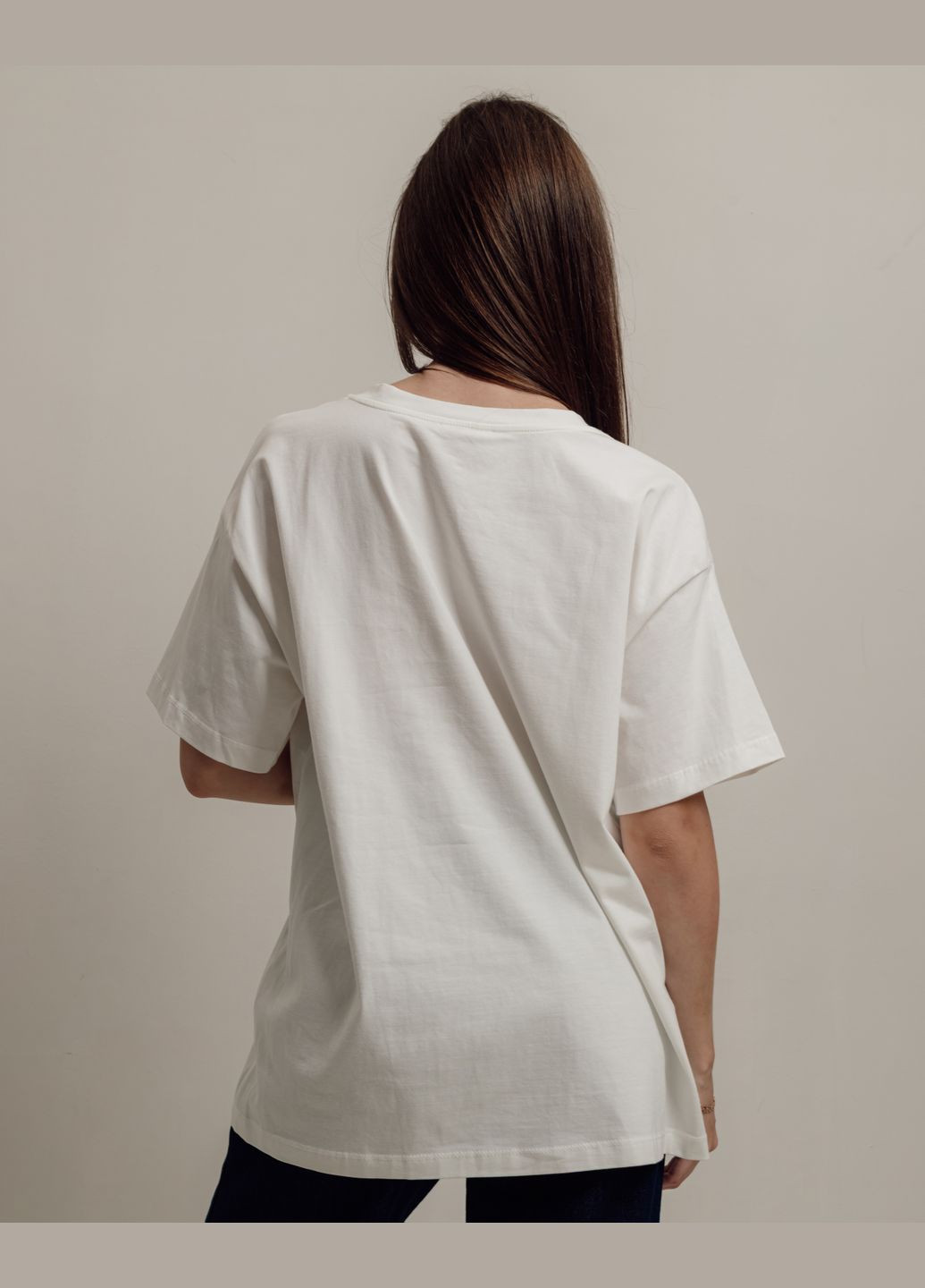 Футболка біла Mira mia - (339602899)