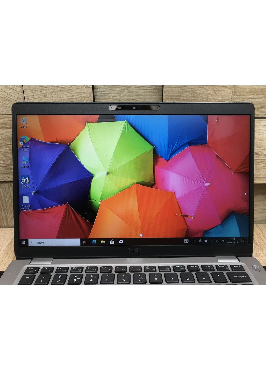 Ультрабук Б-клас Latitude 5410 / 14" (1920x1080) IPS Touch / Intel Core i7-10610U (4 (8) ядра по 1.8 - 4.9 GHz) / 16 GB DDR4 / Dell (398131676)