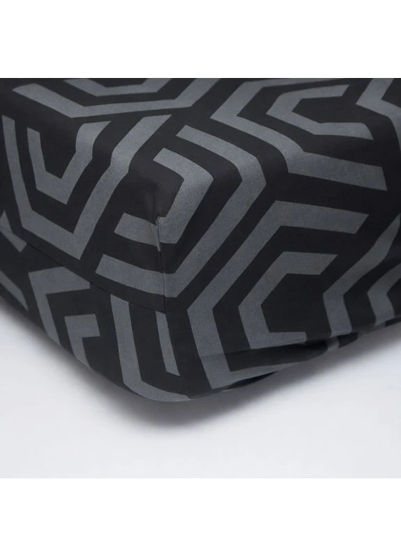 Простирадло на резинці Бязь Gold Люкс 180х190х10 см (MS-850001575) Moon&Star Black Style (386587390)