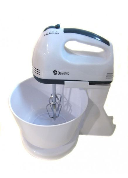 Стационарный электрический ручной миксер кухонный миксер с насадками для замешивания крутого теста Domotec (297331632)