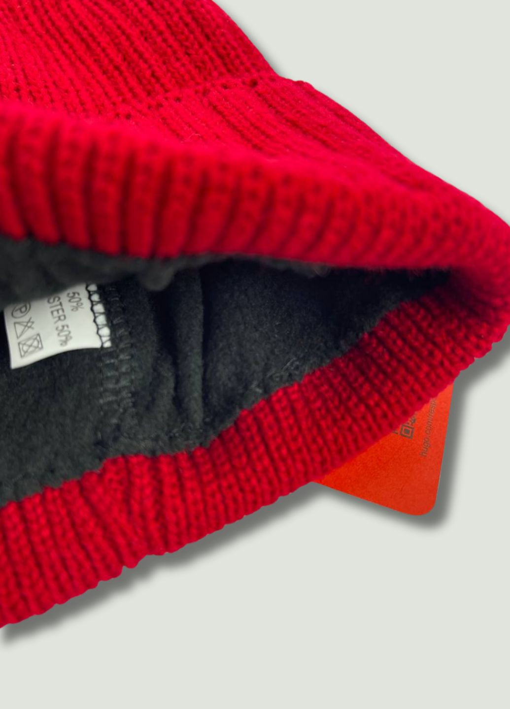 Зимняя шапка бини на флисе - HUGO No Brand Шапка біні (362697745)