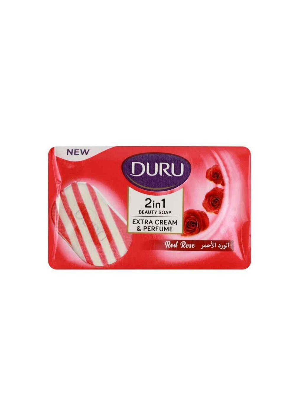 Мыло туалетное 100г 2в1 Красная роза ТМ Duru (314517265)