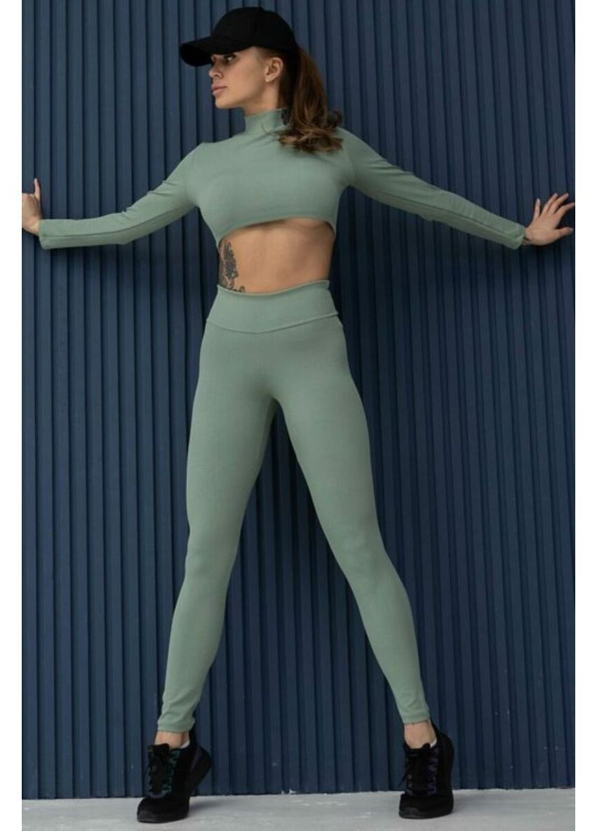 Лосини у рубчик з пуш-ап TOTALFIT (365957162)