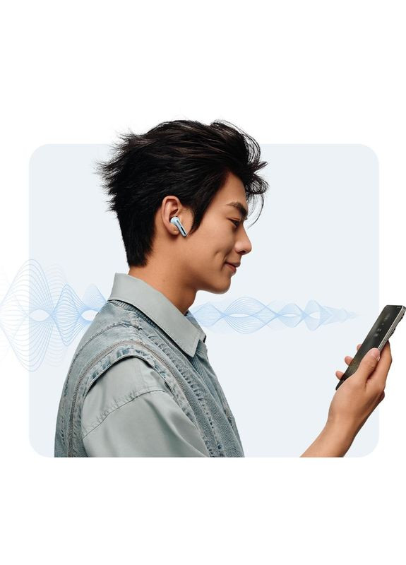 Гарнитура Redmi Buds 6 Active Transparent Blue (BHR8394GL) Xiaomi (317191332)