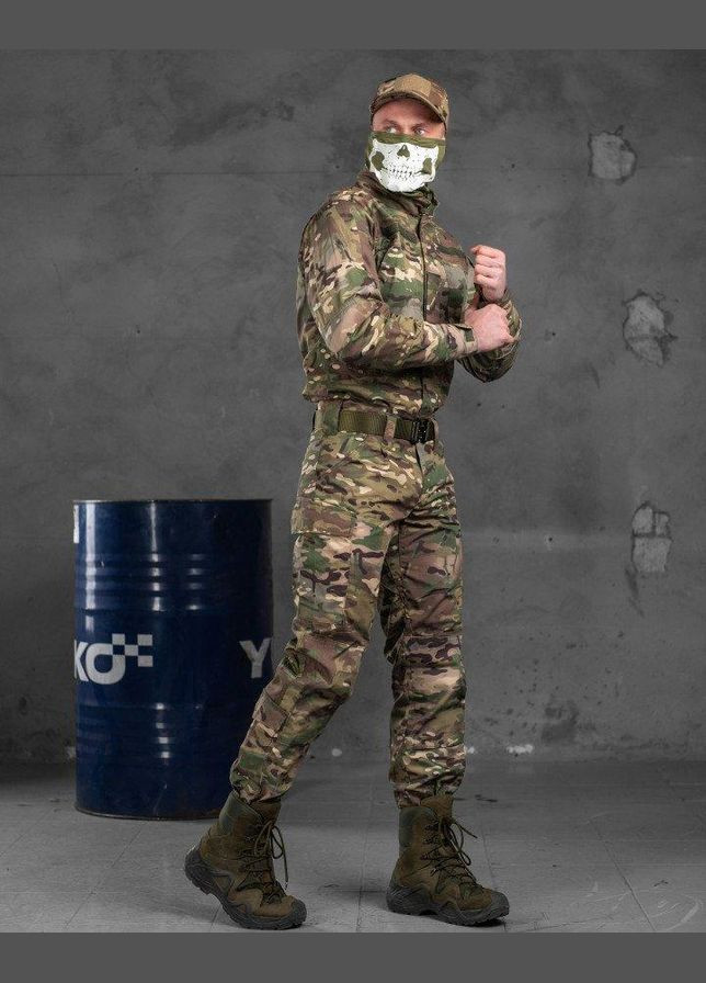 Тактичний уставний костюм мультік cutter+бейсболка 2XL No Brand