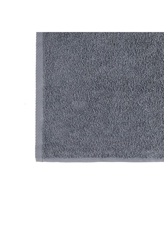 GM Textile полотенце махровое банное 70х140см 400г/м2 (серый) комбинированный производство -