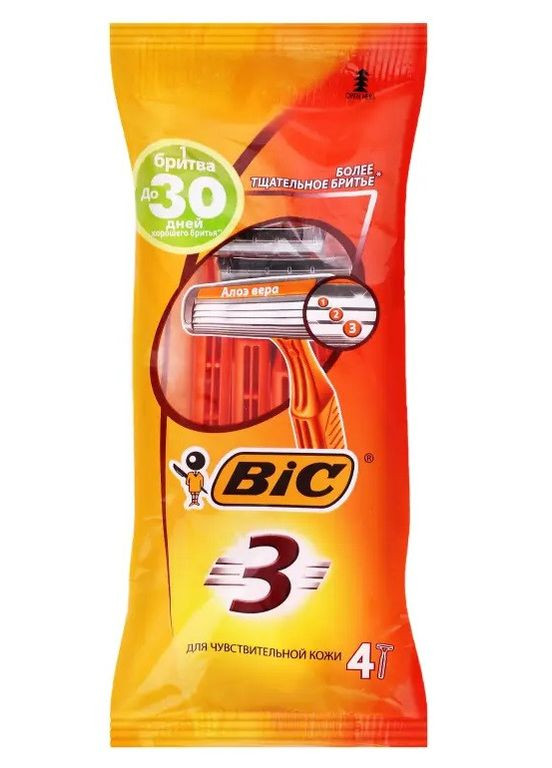Станок BIC3 4 шт Bic (370072560)