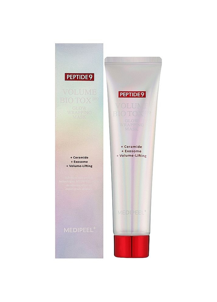 Маска-пленка для лица Peptide 9 Volume Bio Tox Glow Wrapping Mask Pro 70 мл (8809941824285) Medi-Peel (365867776)
