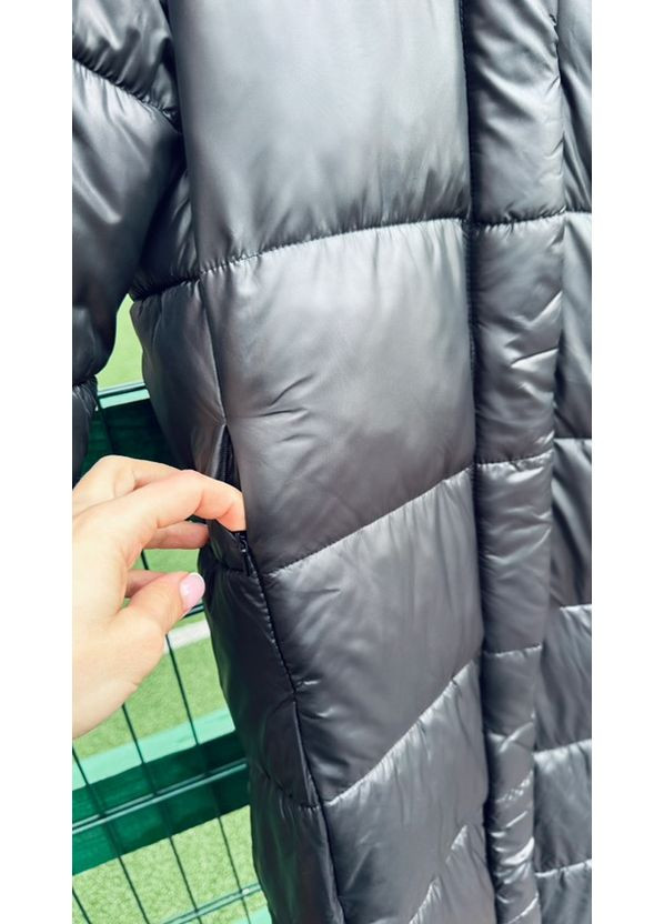 Черный зимний Пуховик BabyStyle