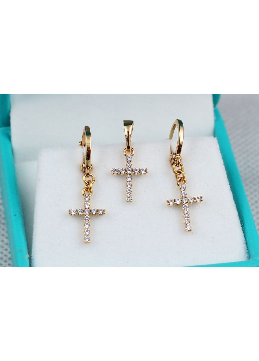 Набор серьги с кулоном подвески. Xuping Jewelry (355800786)