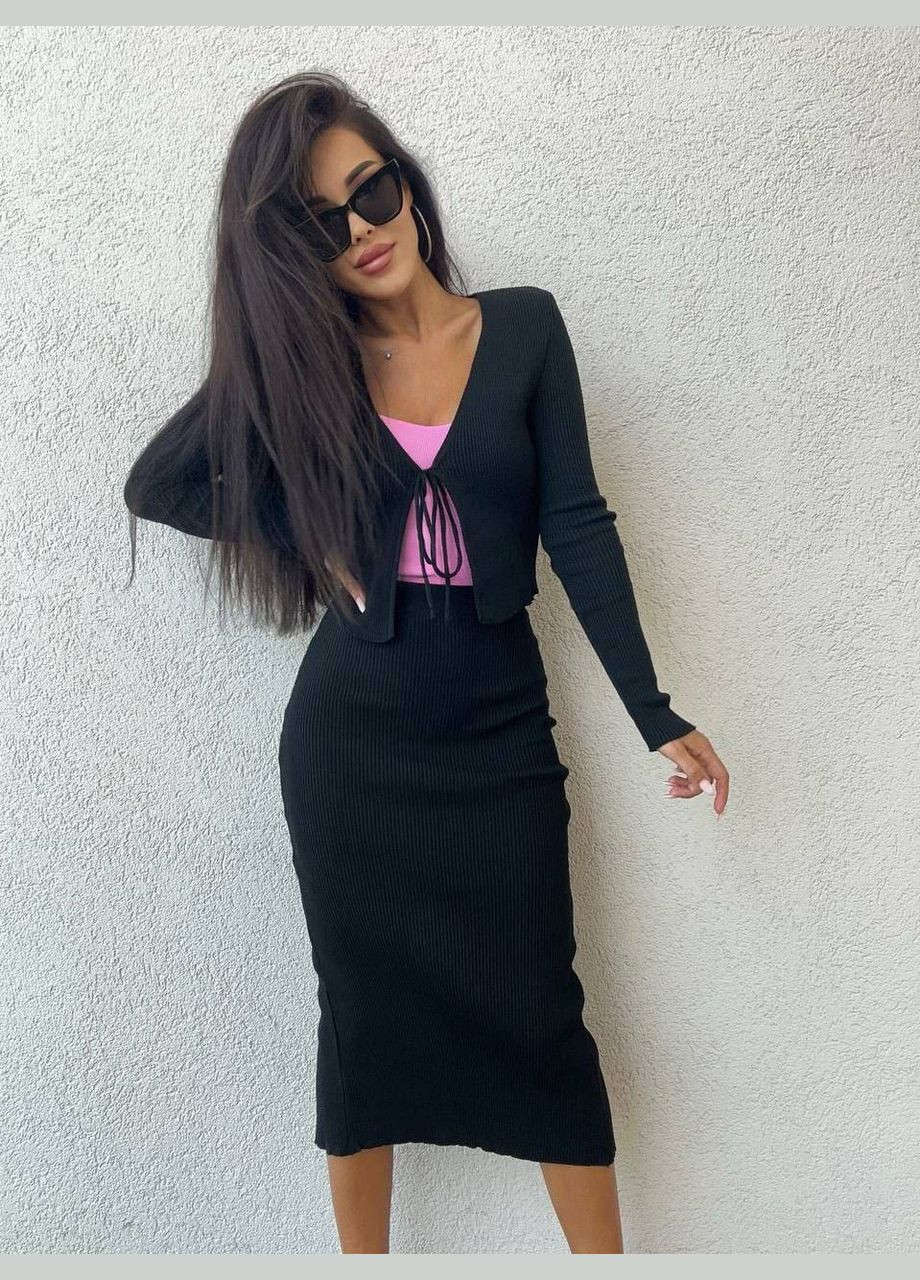 Стильный вязаный костюмчик Vakko (292014891)