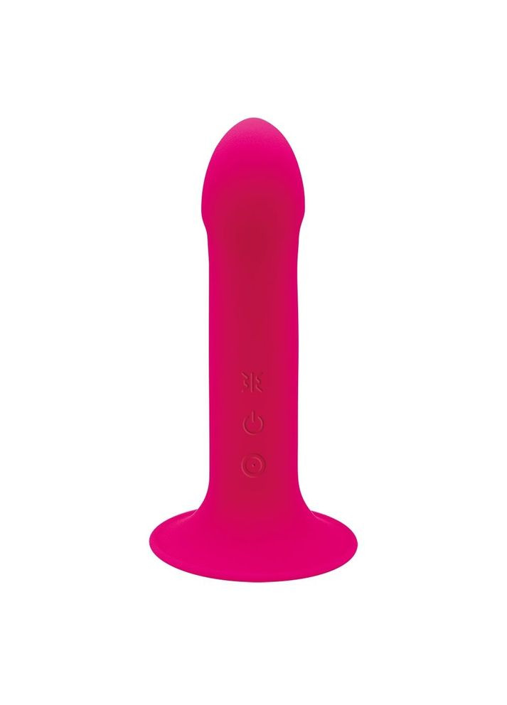 Двухслойное делдо с вибрацией Hitsens 2 Pink, отлично для страпона, макс диаметр 4 см, Adrien Lastic (297588071)
